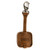 Leather AirTag Keychain Clip - Super Cool